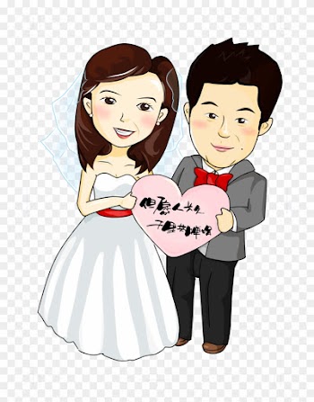 Cartoon Bridegroom Wedding Illustration - Cartoon Bridegroom Wedding Illustration