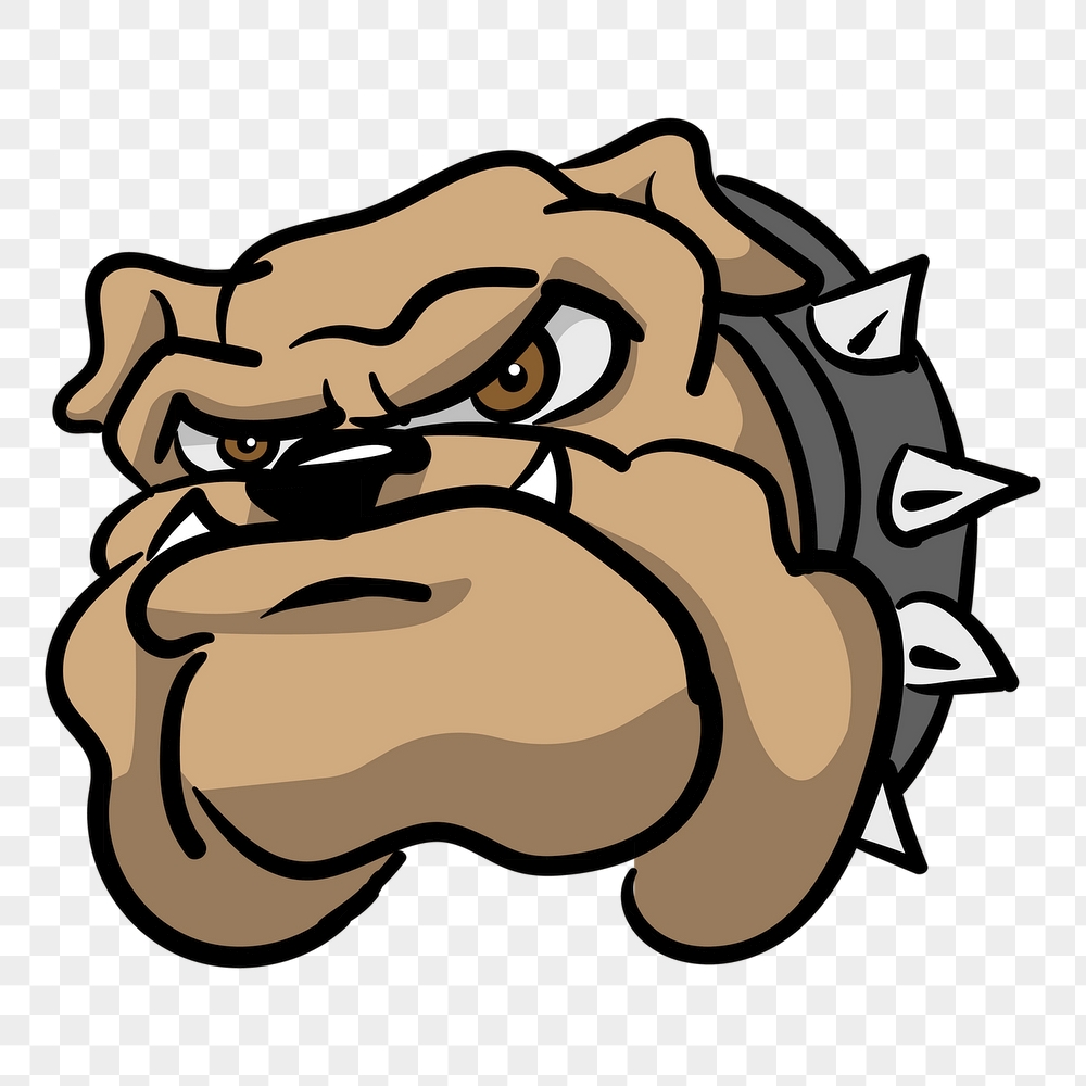 Cartoon Bulldog png sticker, animal | Free PNG - rawpixel