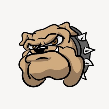 Cartoon Bulldog sticker, animal illustration | Free PSD - rawpixel
