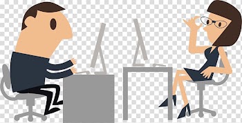 Cartoon Business Job , People at work transparent background PNG clipart
