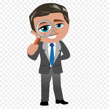 Cartoon Businessperson Clip art - Serious manager 