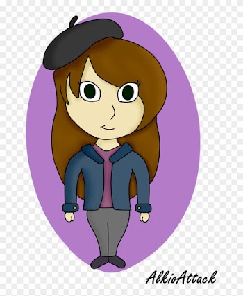Cartoon By Alkioattack - French Cartoon Girl