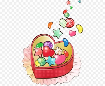 Cartoon Candy Animation - Christmas candy PNG vector material 