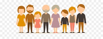 Cartoon Character Family 
