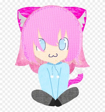 Cartoon Character Pink M - Rose