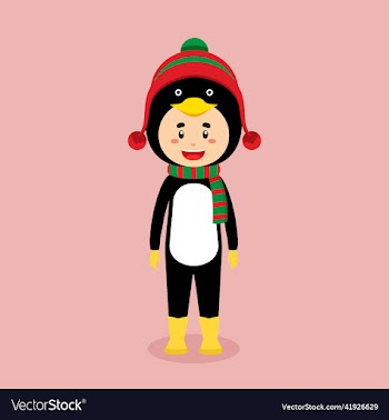 cartoon character wearing penguin costume