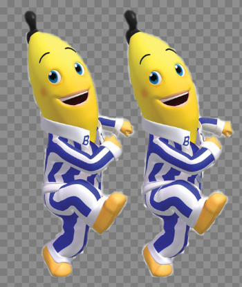 Cartoon Characters: Bananas in Pyjamas (new)