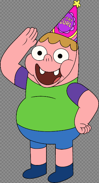 Cartoon Characters: Clarence (PNG)
