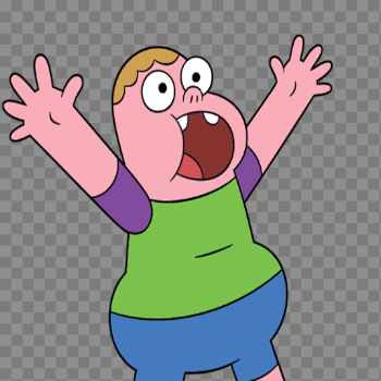 Cartoon Characters: Clarence (PNG)
