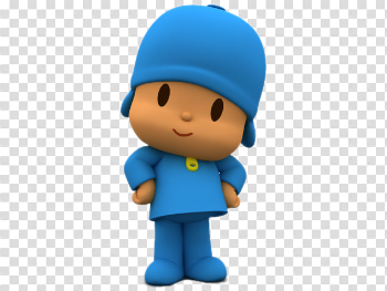 Cartoon Characters: Pocoyo (PNG)