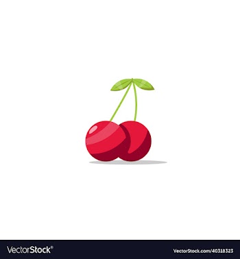cartoon cherry fruit