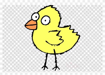 Cartoon Chick Png Clipart Chicken Clip Art - Cloud Shape Clipart Transparent Background