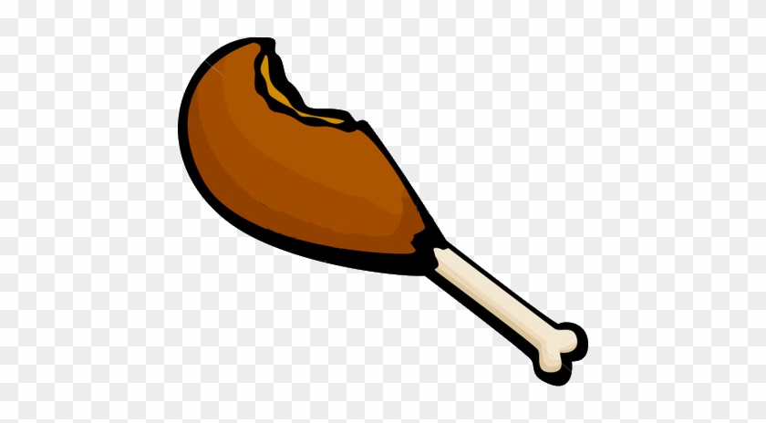 Cartoon Chicken Leg