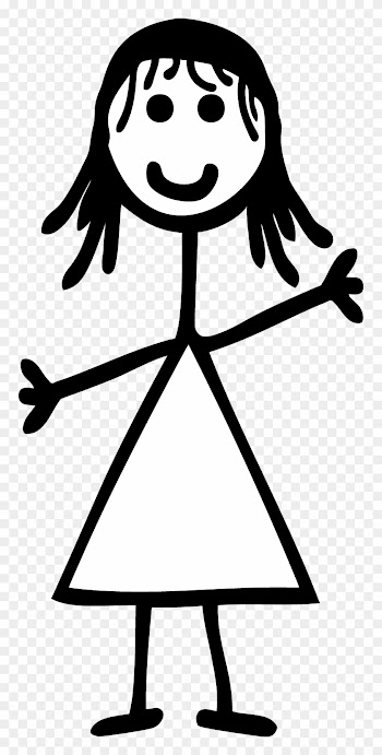 Cartoon Chicks You Would Bang - Girl Stick Figure Transparent