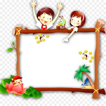 Cartoon Child - Children's Day Border 