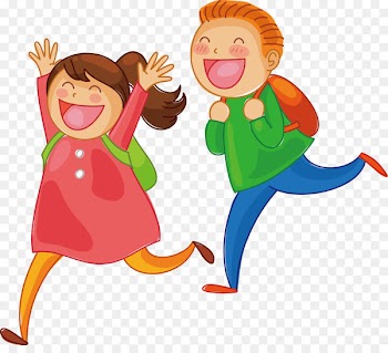 Cartoon Child Clip art - Children running 