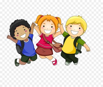 Cartoon Child Clip art - Happy students 