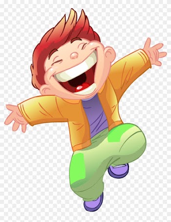 Cartoon Children, Kids, People - Happy Little Boy Animation