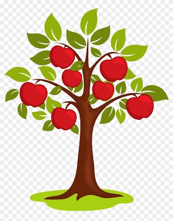 Cartoon Clip Art - Apple Tree Clip Art