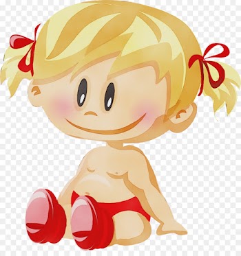 cartoon clip art cheek blond fictional character