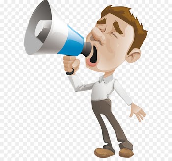 Cartoon Clip art - People shouted 