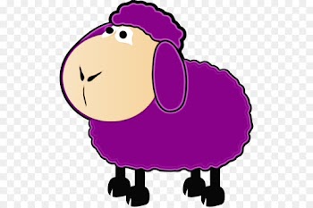 cartoon clip art pink purple snout