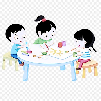 cartoon clip art play table child