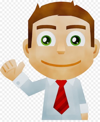 cartoon clip art pleased fictional character gesture