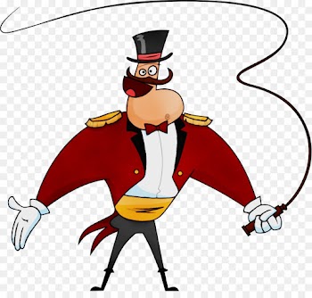 cartoon clip art ringmaster fictional character