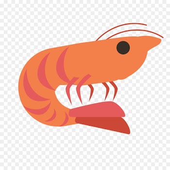 Cartoon Clip art - Shrimp 