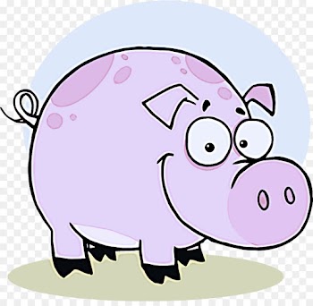 cartoon clip art snout pink suidae