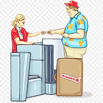 cartoon clip art table furniture conversation