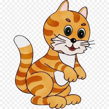cartoon clip art tail whiskers animal figure