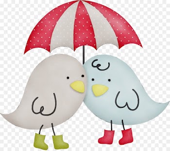 cartoon clip art umbrella love