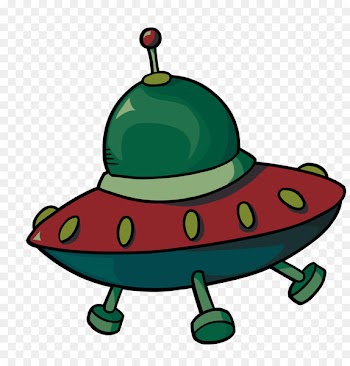 Cartoon Clip art - Vector Sci-Fi spacecraft ufo 