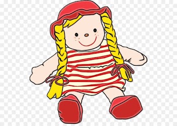 cartoon clip art yellow child pleased