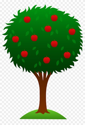 Cartoon Clipart Tree - Mango Tree Clip Art