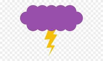 Cartoon Cloud And Ray Vector Illustration Icon Design - Cartoon