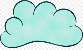 Cartoon, Cloud, Comics, Green, Aqua PNG