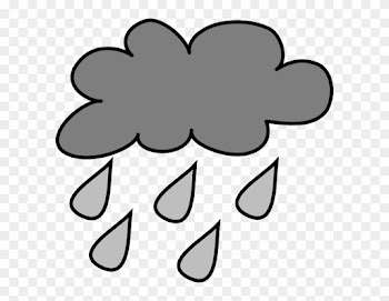 Cartoon Clouds Raining - Cloud With Rain Cartoon