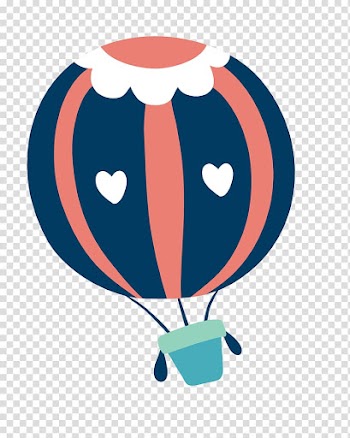 Cartoon , color cartoon hot air balloon transparent background PNG clipart