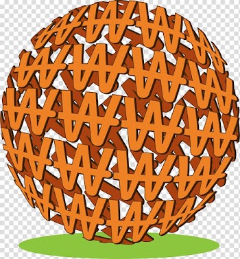 Cartoon Commerce Illustration, painted balls w transparent background PNG clipart