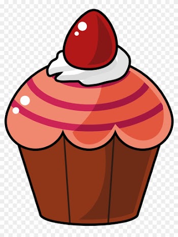 Cartoon Cupcake Clipart - Cupcake Png Cartoon Red Velvet
