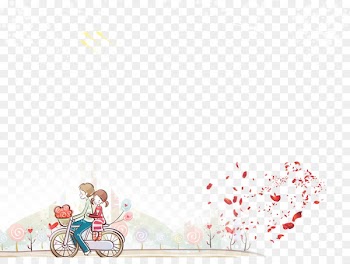 Cartoon Cycling Significant other Dessin animxe9 - Cartoon couple 