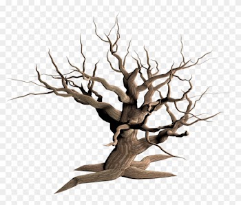 Cartoon Dead Tree 8, Buy Clip Art - Dead Tree Transparent Background