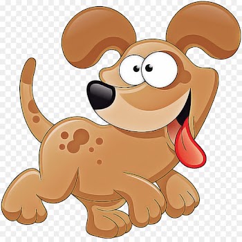 cartoon dog puppy animated cartoon clip art