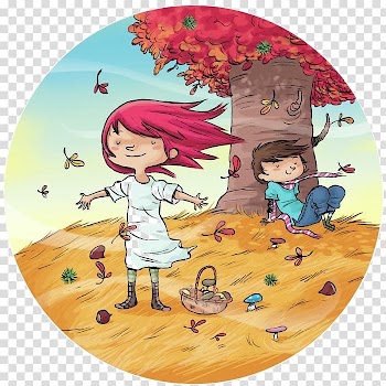 Cartoon Drawing Animaatio, autumn transparent background PNG clipart