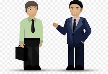 Cartoon Drawing Animation - Business people workplace elite material picture 