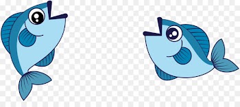 Cartoon Drawing - Cartoon small fish material 