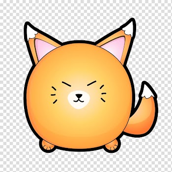 Cartoon Drawing Cuteness , Round, yellow fox transparent background PNG clipart
